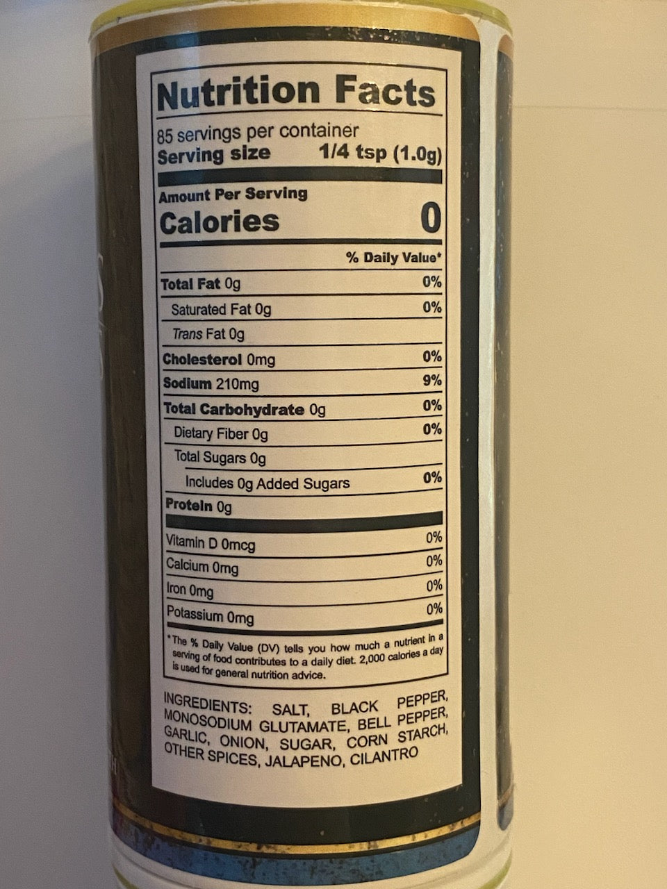 Carlton’s Arkansas Dirt Original Seasoning